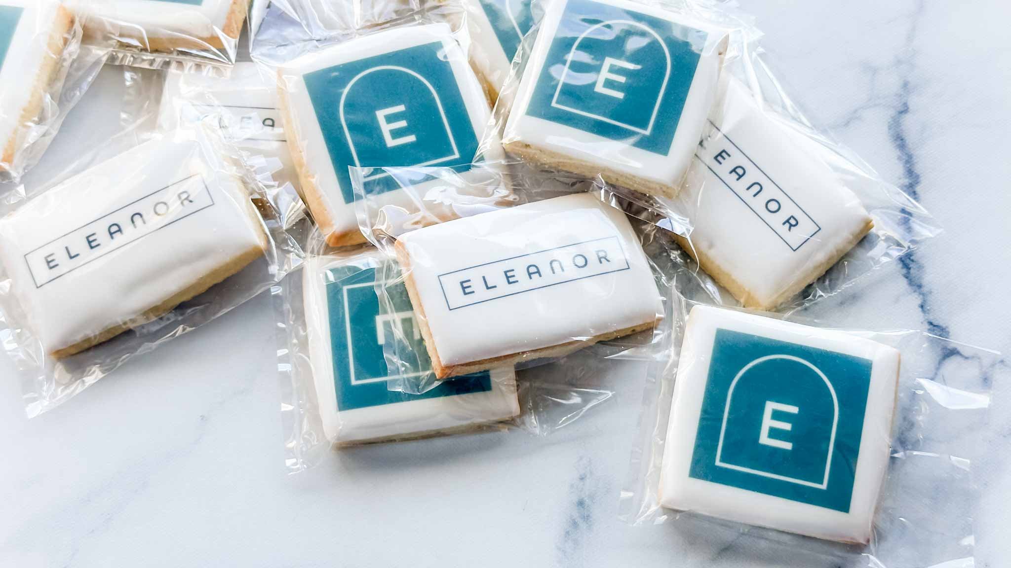 Logo Sugar Cookies for Corporate Gifting and Business Special Events